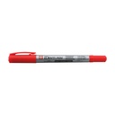 Feutre Sakura IDenti-Pen multifonctionnel rouge