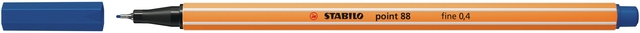 Fineliner STABILO point 88/32 Fin bleu outremer