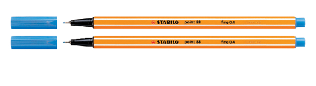 Fineliner STABILO point 88/32 fijn ultramarijnblauw