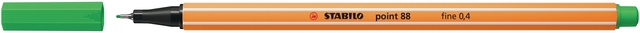 Fineliner STABILO point 88/43 fijn loofgroen