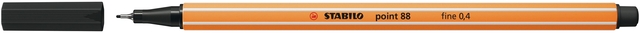 Fineliner STABILO point 88/46 Fin noir