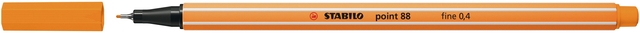 Fineliner STABILO point 88/54 Fin orange