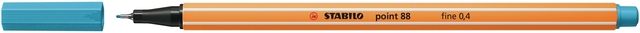 Fineliner STABILO point 88/57 fijn azuurblauw