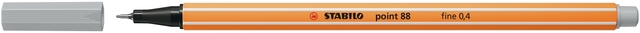 Fineliner STABILO Point 88/94 Fin gris clair