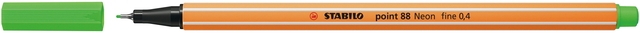 Fineliner STABILO Point 88 /033 Fin vert fluo