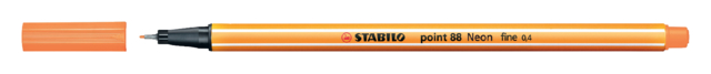 Fineliner STABILO Point 88 /054 Fin orange fluo