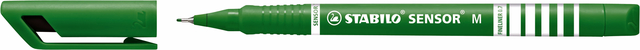 Fineliner STABILO Sensor 187/36 medium groen