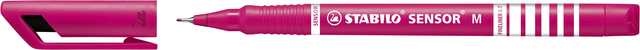 Fineliner STABILO Sensor 187/56 medium roze