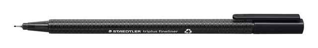 Fineliner Staedtler Triplus 334 zwart 0.3mm