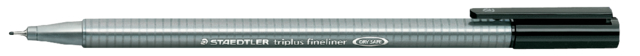 Fineliner Staedtler Triplus 334 zwart 0.3mm