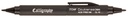 Feutre-calligraphe Itoya CL10 1,5mm-3mm noir