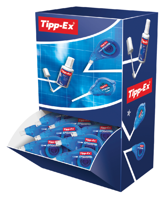 Roller Correcteur Tipp-Ex latéral 4,2mmx12m boîte 15+5 gratuits