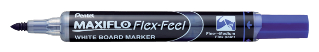 Marqueur tableau blanc Pentel Maxiflo MWL5SBF ogive 1,5-4,5mm bleu