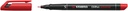 Feutre STABILO OHpen permanent 841/40 ogive Super Fin rouge