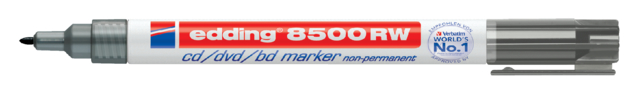 Cd marker edding 8500 rond 1.0mm zwart