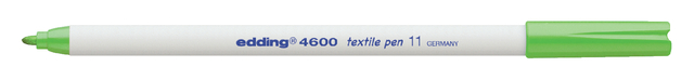 Feutre Textile edding 4600 ogive 1mm vert clair
