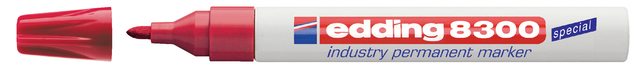 Marqueur edding 8300 Industrie ogive 1,5-3mm rouge