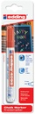 Marqueur craie edding 4095 ogive 2-3mm rouge blister 1 pièce