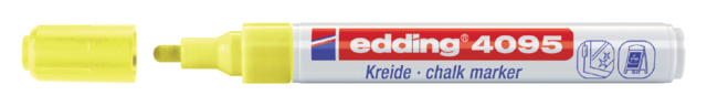 Krijtstift edding 4095 rond 2-3mm neon geel