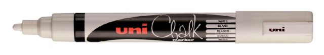 Krijtstift Uni-ball chalk rond 1.8-2.5mm wit