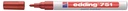 Feutre peinture edding 751 ogive 1-2mm rouge