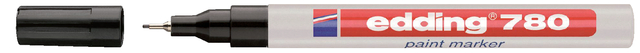 Marqueur peinture edding 780 à base d'huile 0,8mm noir