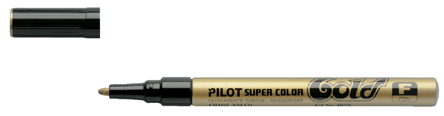 Marqueur peinture PILOT Super Color ogive Fin or