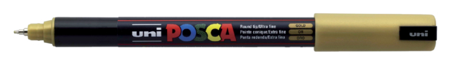 Verfstift Posca PC1MR extra fijn goud