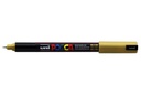 Marqueur peinture Posca PC1MR Extra Fin or