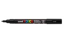 Paintmarker Uni POSCA PC3M fijn zwart