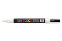 Marqueur peinture Posca PC3M Fin blanc
