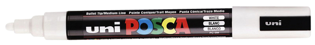 Marqueur peinture Posca PC5M Medium blanc