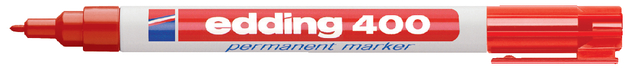 Marqueur edding 400 ogive 1mm rouge