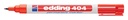 Feutre edding 404 ogive 0,75mm rouge