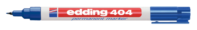 Feutre edding 404 ogive 0,75mm bleu