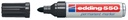 Marqueur edding 550 ogive 3-4mm noir