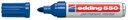 Marqueur edding 550 Pointe ogive 3-4mm bleu
