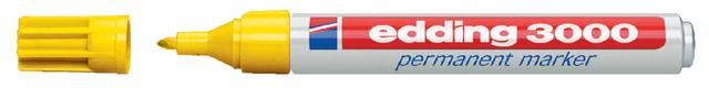Marqueur edding 3000 ogive 1,5-3mm jaune