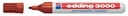 Marqueur edding 3000 ogive 1,5-3mm marron