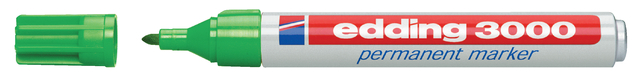 Marqueur edding 3000 ogive 1,5-3mm vert clair
