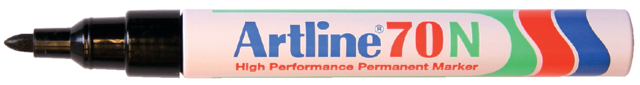 Marqueur Artline 70 ogive1,5mm noir
