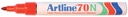 Marqueur Artline 70 ogive 1,5mm rouge