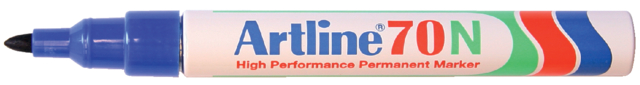 Viltstift Artline 70 rond 1.5mm blauw