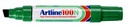 Marqueur Artline 100 pointe biseauté 7,5-12mm vert
