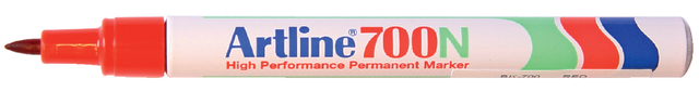 Marqueur Artline 700 ogive 0,7mm rouge