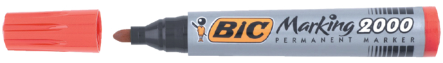 Viltstift Bic 2000 ecolutions rond large rood