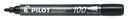 Marqueur PILOT 100 ogive Fin noir