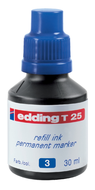 Viltstiftinkt edding T25 blauw