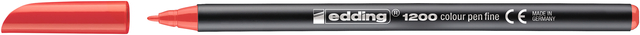 Feutre edding 1200 002 Fin rouge