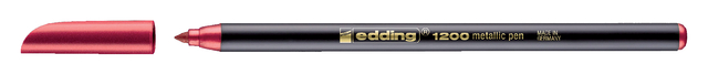 Fineliner edding 1200 072 Fin Metallic rouge